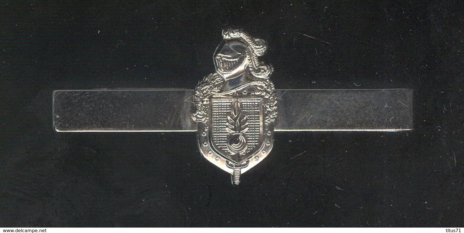 Barrette De Cravate Gendarmerie - Très Bon état - Polizia