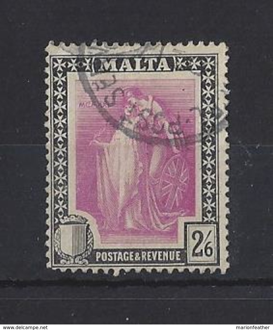 MALTA...KING GEORGE V.(1910-36)...2/6....SG136...CDS...USED.. - Malta (...-1964)