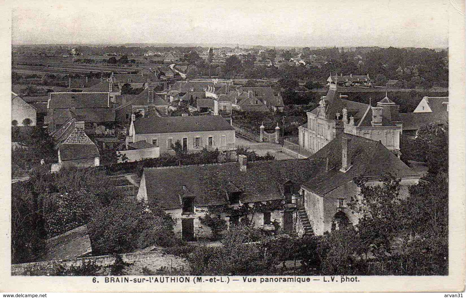 BRAIN Sur L' AUTHION - VUE PANORAMIQUE - - Autres & Non Classés