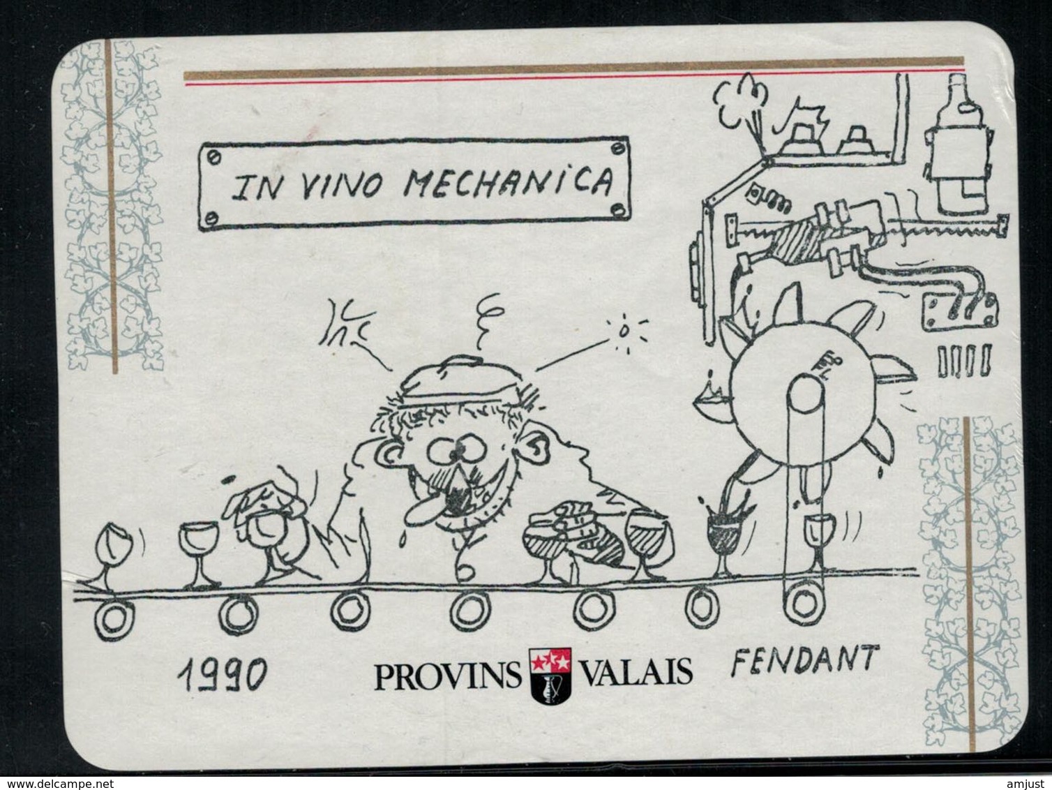 Fendant 1990, In Vino Mechanica, Valais, Suisse - Enseignement