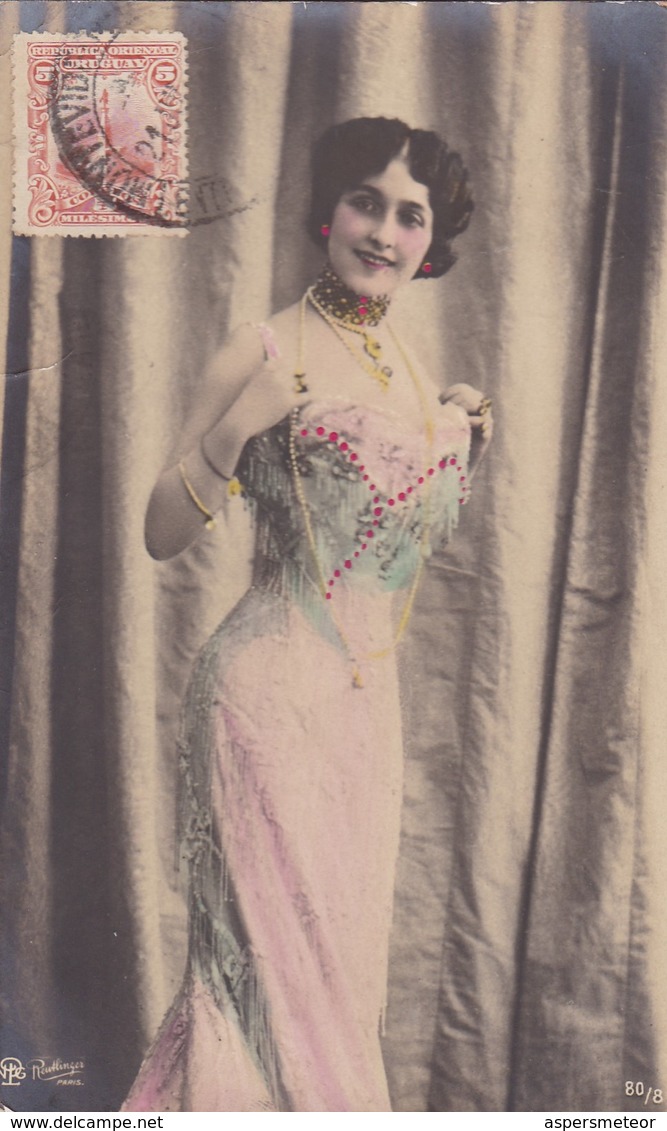 1903 CPA- ARAGON. REUTLINGER, SIP. COLORISE. CIRCULEE URUGUAY, MONTEVIDEO- BLEUP - Entertainers