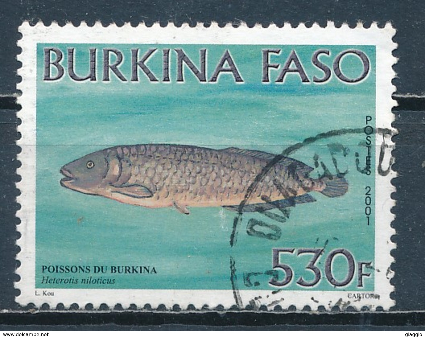 °°° BURKINA FASO - Y&T N°1275 - 2001 °°° - Burkina Faso (1984-...)