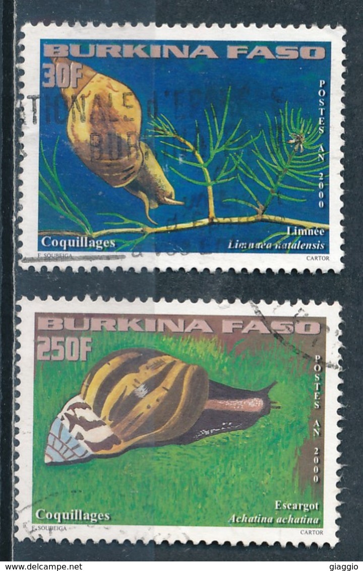 °°° BURKINA FASO - Y&T N°1245/47 - 2000 °°° - Burkina Faso (1984-...)