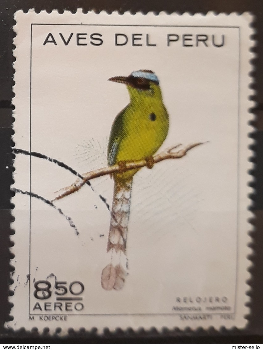 PERU 1972 Airmail - Peruvian Birds. USADO - USED. - Peru