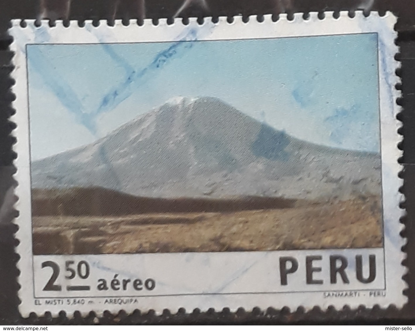 PERU 1974 Airmail - "Landscapes And Cities". USADO - USED. - Peru