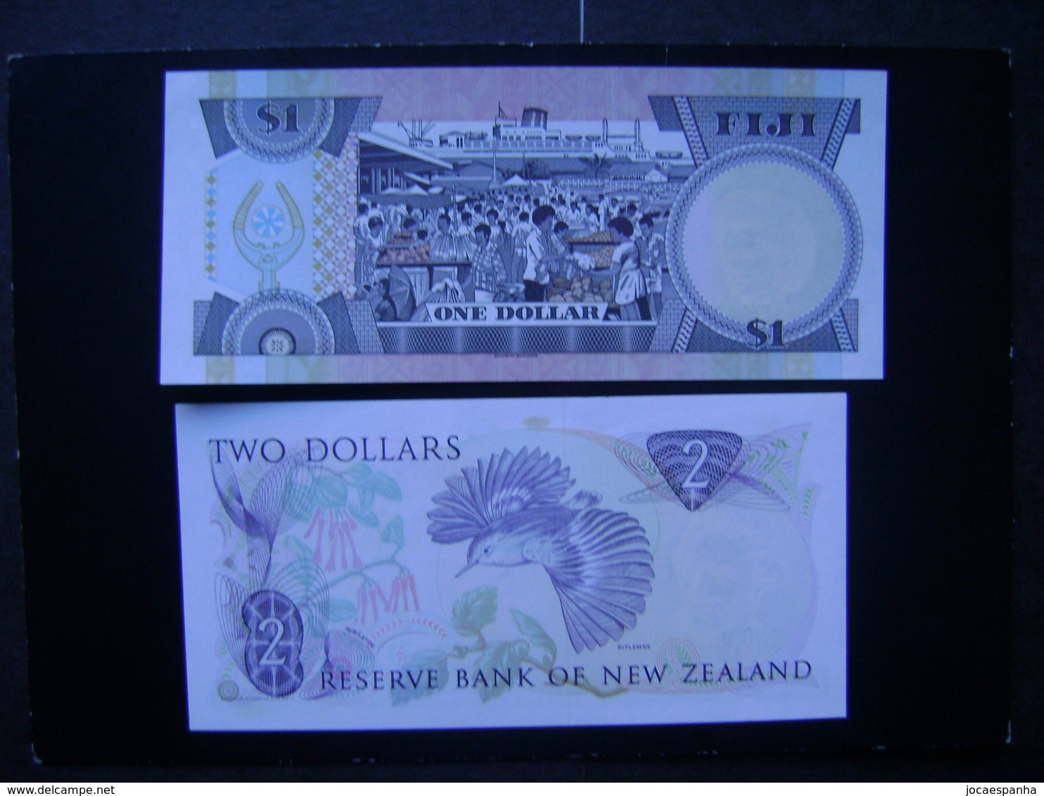 FIJI ISLANDS AND NEW ZEALAND - 2 BANK NOTES "WITHOUT FOLDING" PERFECT - New Zealand