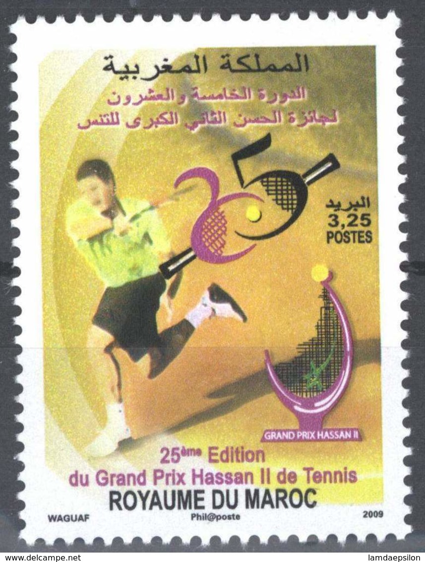 MOROCCO  25TH EDITION GRAND PRIX HASSAN II TENNIS SPORT 2009 Uk - Morocco (1956-...)