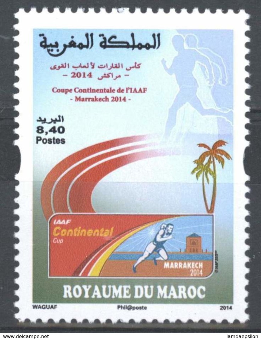 MOROCCO ATHLETISME MARRAKECH 2014 - Morocco (1956-...)