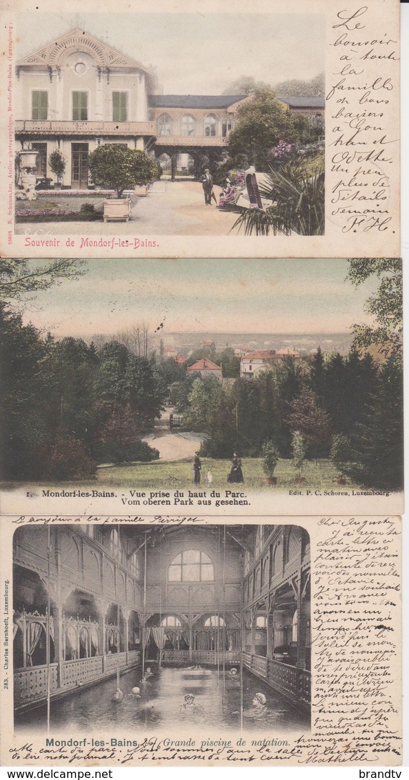 MONDORF LES BAINS Lot De 14 Cartes Postales - Mondorf-les-Bains