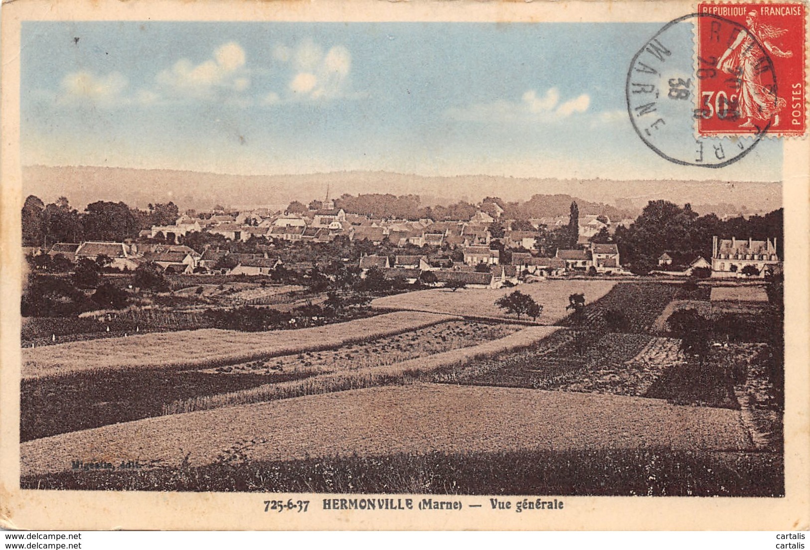 51-HERMONVILLE-N°C-420-D/0365 - Other & Unclassified