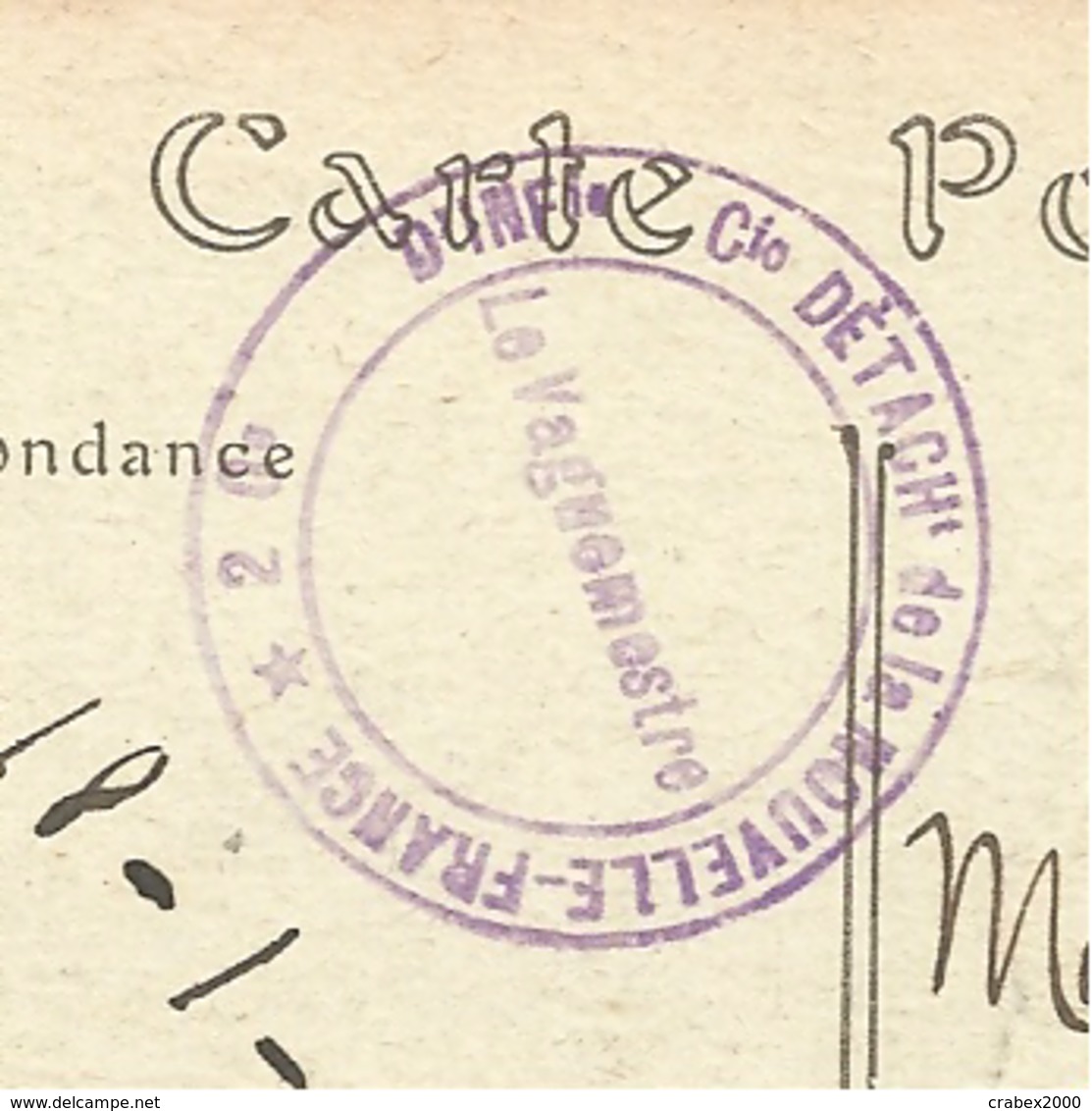FM DT NOUVELLE FRANCE Vers AVIATION MILITAIRE PARC 105 1918 23SCANS - WW I