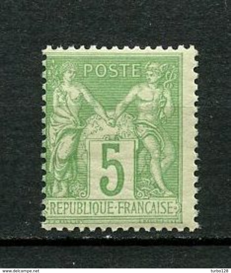 FRANCE 1898 N° 102 ** Gomme D'origine Intacte Neuf MNH Superbe C 67,50 € Type Sage Groupe Allégorique Paix Et Commerce - 1898-1900 Sage (Type III)