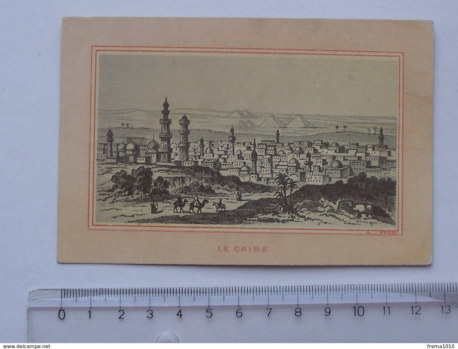 CHROMO: LE CAIRE - Vue Générale De La Ville - EGYPTE MOYEN-ORIENT - Altri & Non Classificati