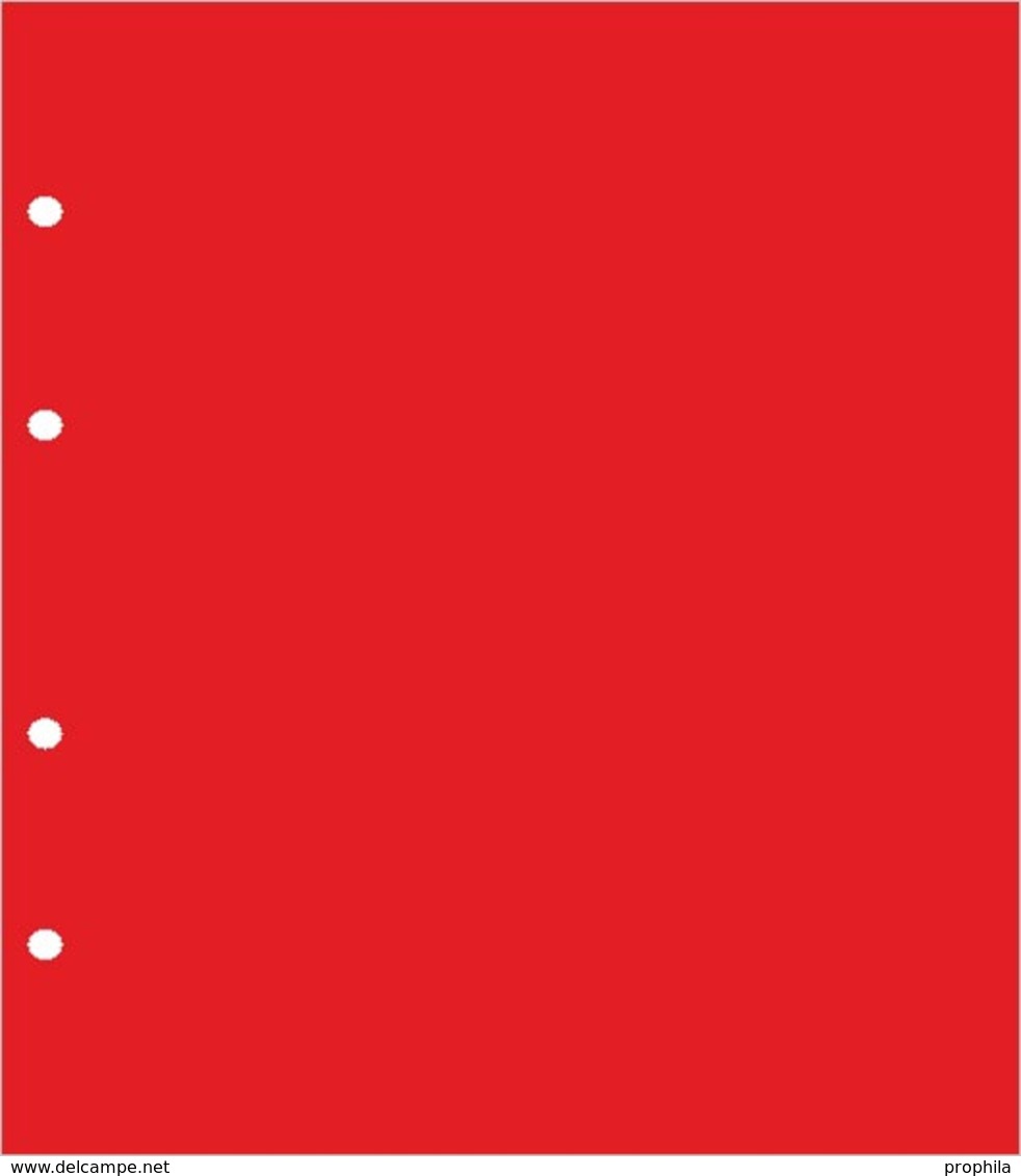 25 Rote Karton-Zwischenblätter Für Prophila-Standard-Münzhüllen - Zubehör