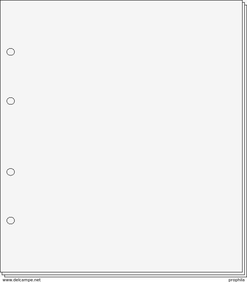 Prophila Collection 25 Weiße Karton-Zwischenblätter Für Standard-Münzhüllen - Zubehör