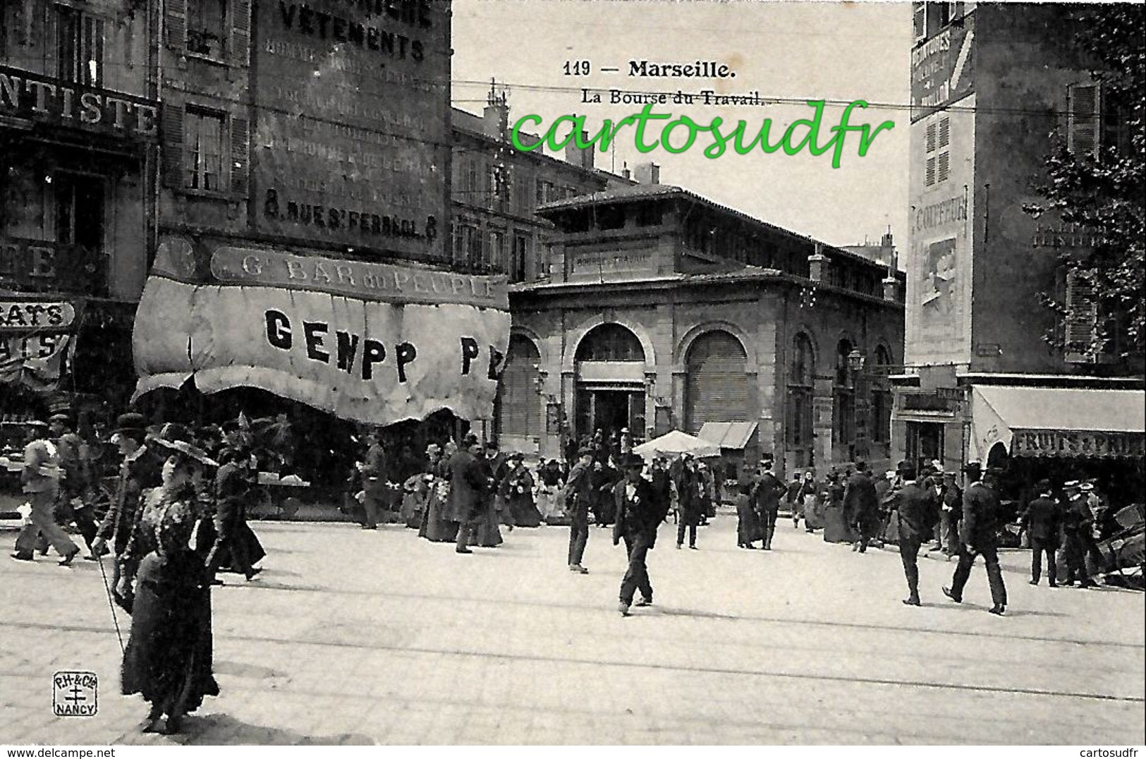 13 MARSEILLE - LA BOURSE DU TRAVAIL - SUPERBE - Non Classificati