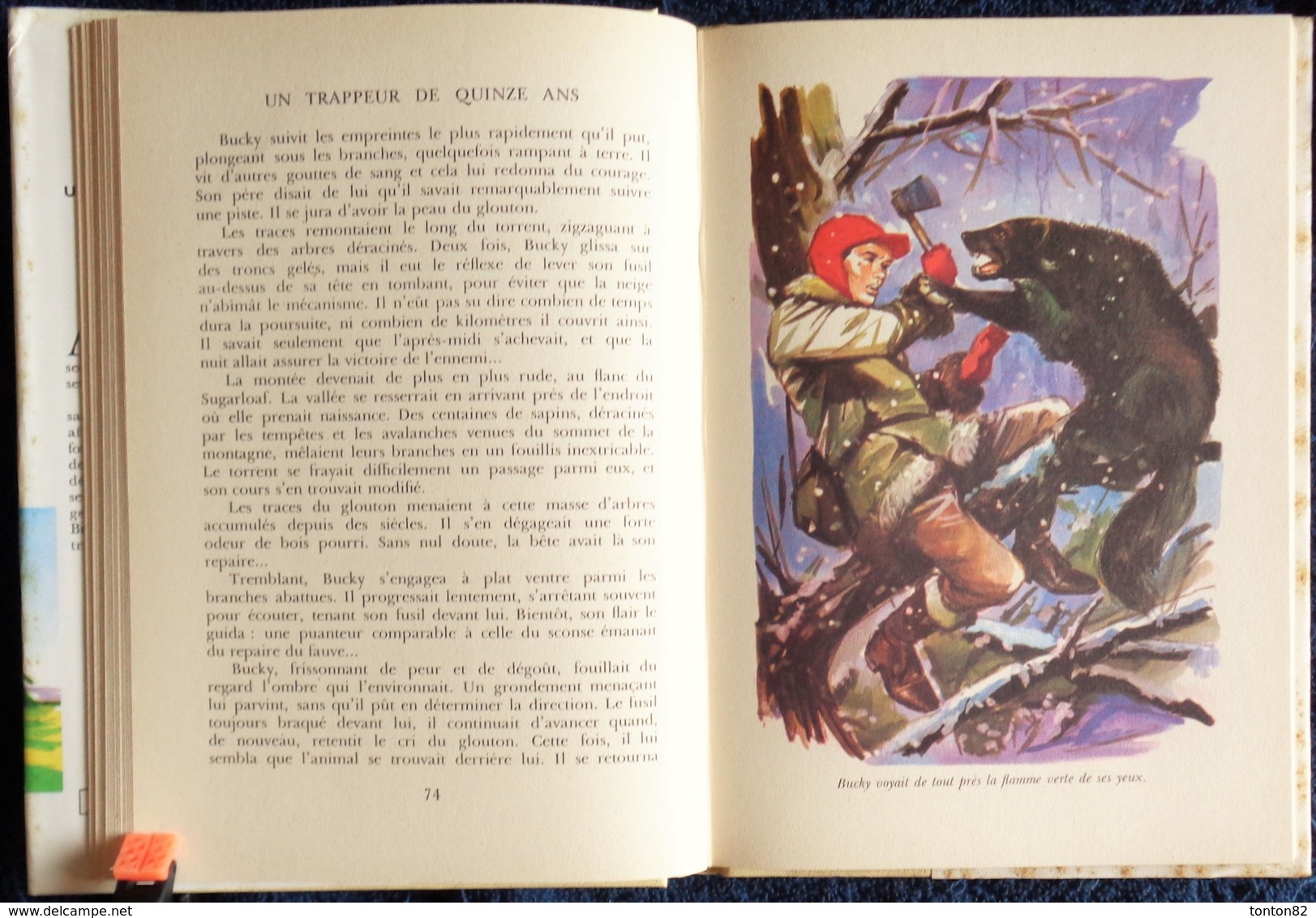 Paul Annixter - Un Trappeur De Quinze Ans - Idéal Bibliothèque N° 285 - ( 1965 ) . - Ideal Bibliotheque
