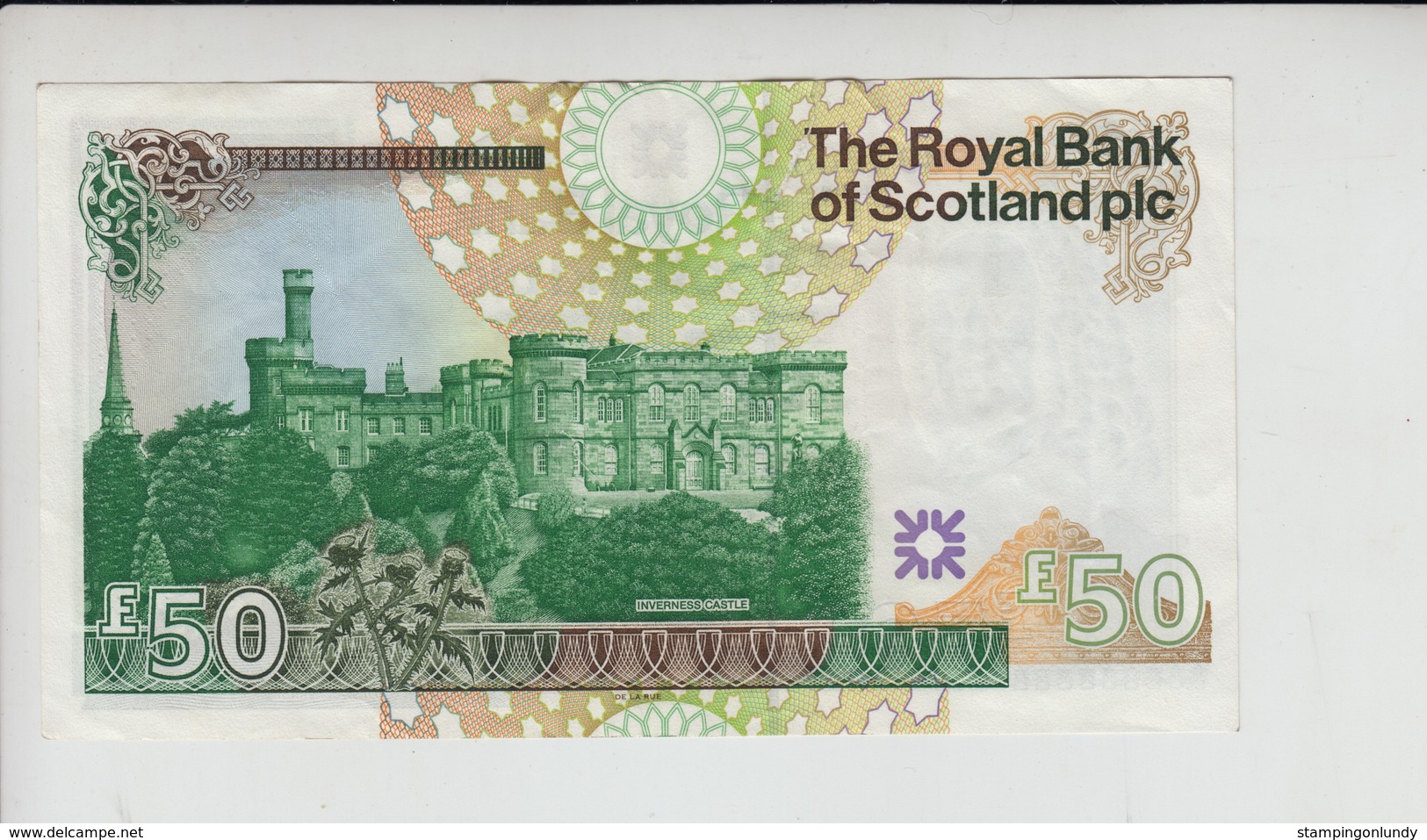 AB378. The Royal Bank Of Scotland Plc £50 Banknote 14th Sept 2005 #A/1 394268  FREE UK P+P - 50 Pounds