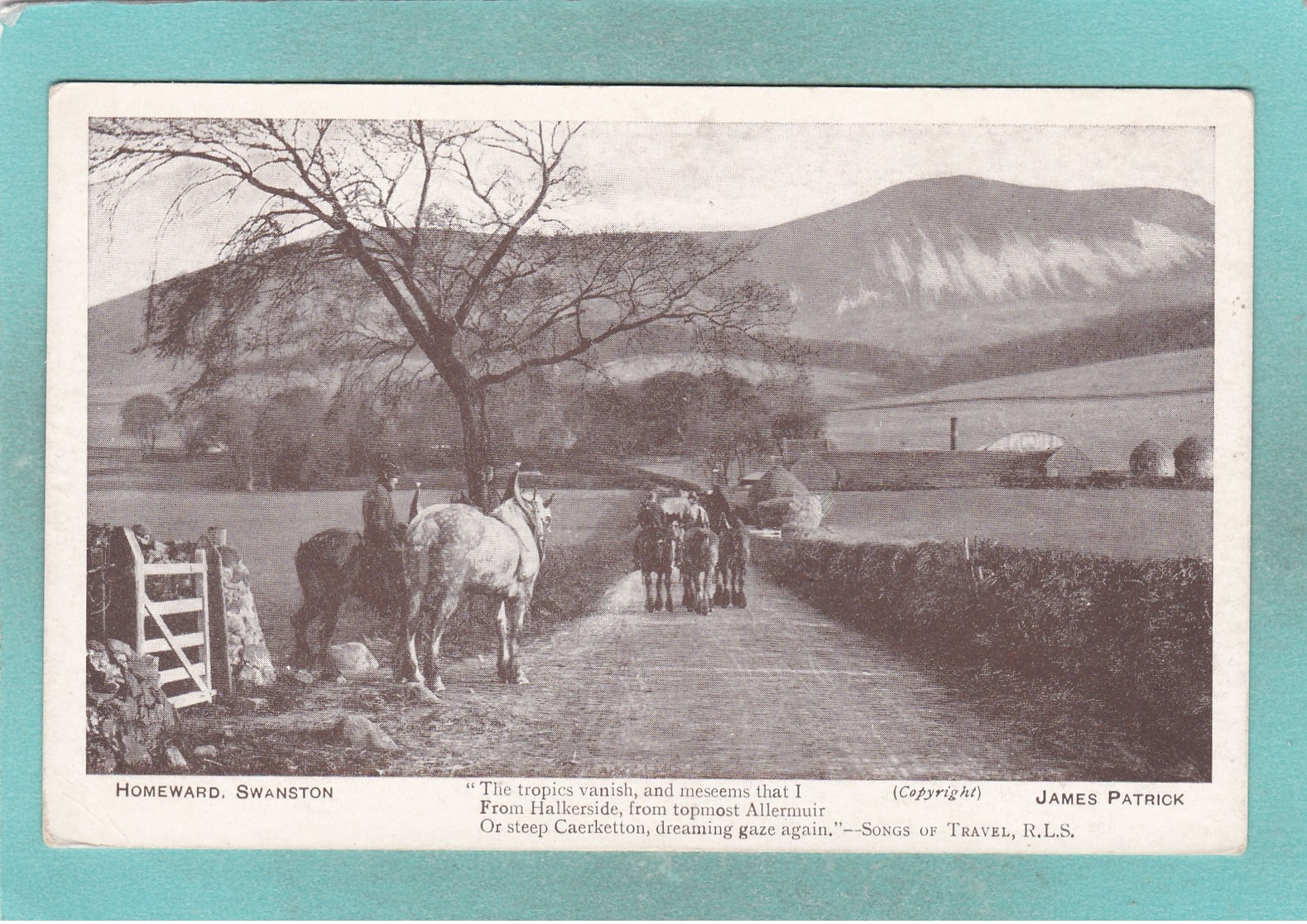 Small Post Card Of Homeward,Swanston,James Patrick,V105. - Other & Unclassified