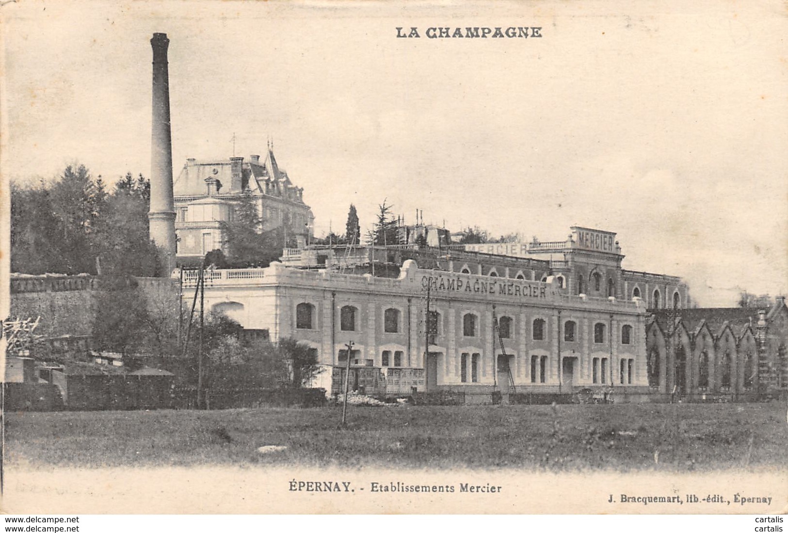 51-EPERNAY-CHAMPAGNE MERCIER-N°431-D/0191 - Epernay