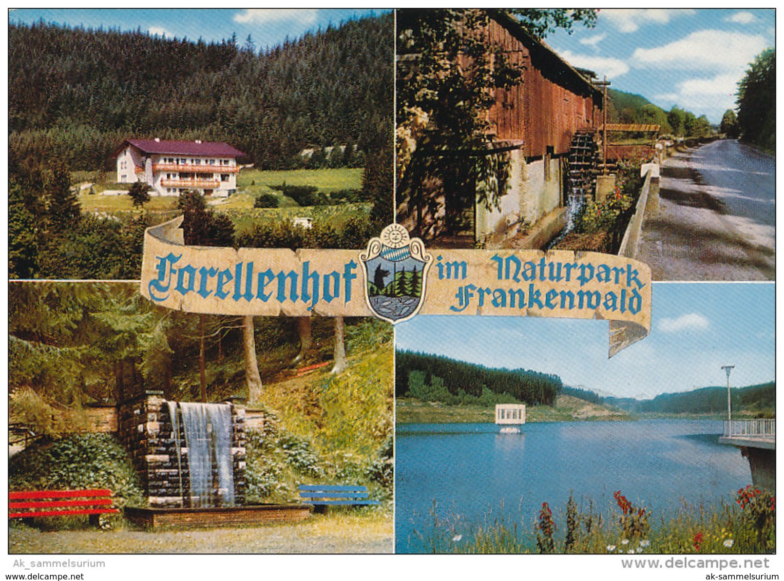 Steinwiesen / Forellenhof / Hotel / Mit Beschreibung ! (D-A158) - Kronach