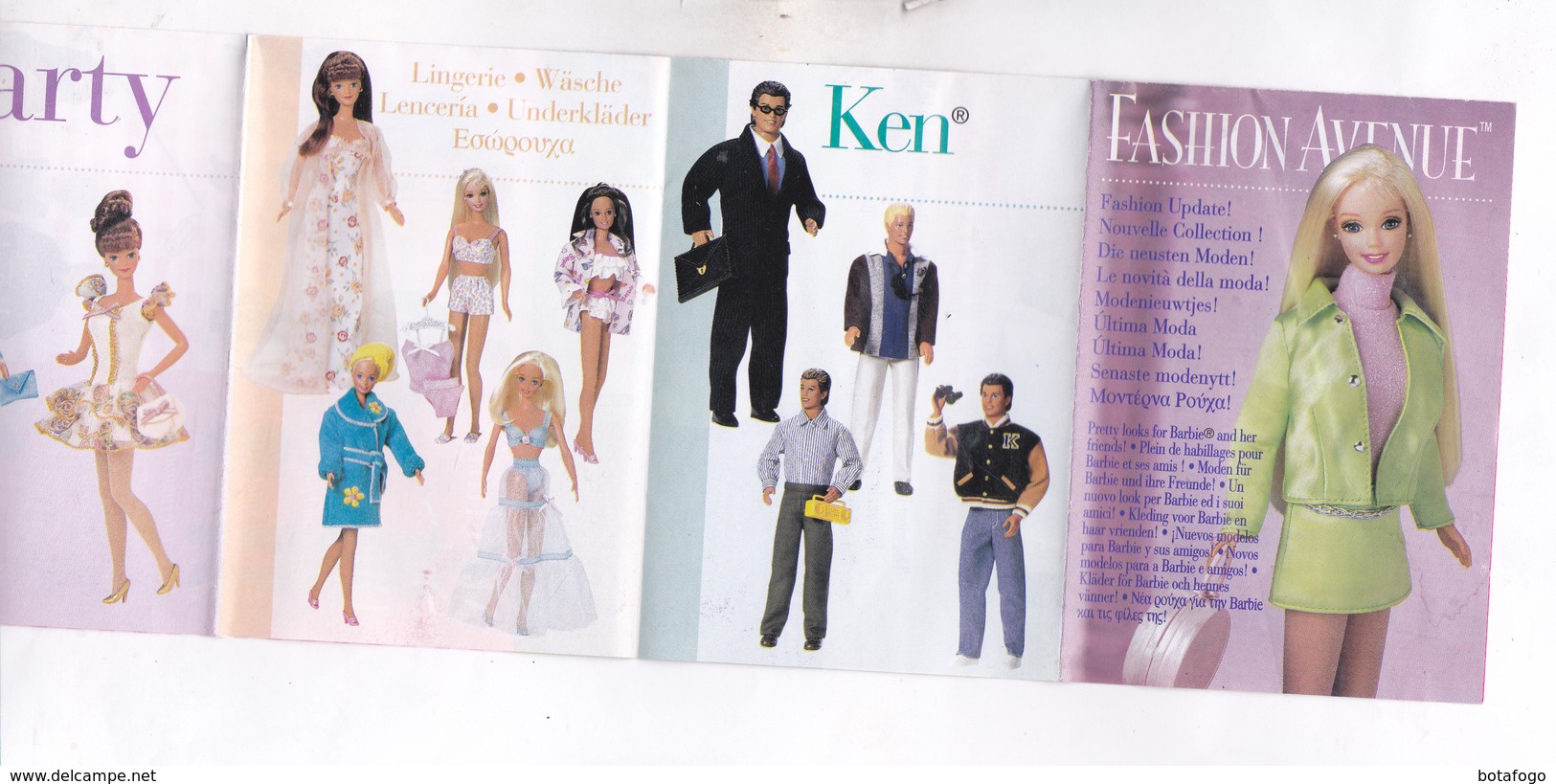 PETIT CATALOGUE POUPEES BARBIE FASHION AVENUE - Barbie