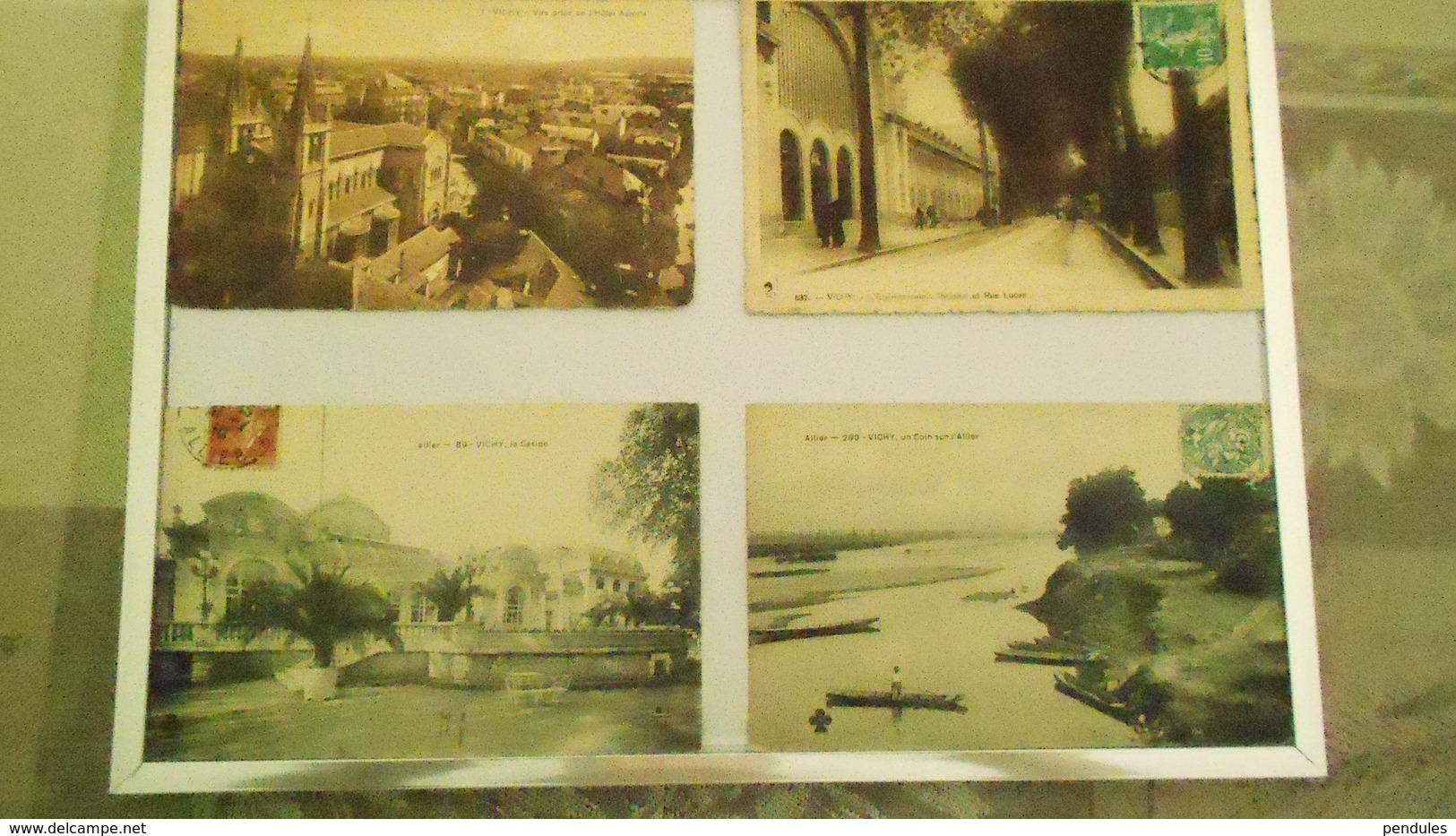 3	LOT	DE 16 CARTES DE VICHY 	N° DE CASIER 	27 - 5 - 99 Postcards