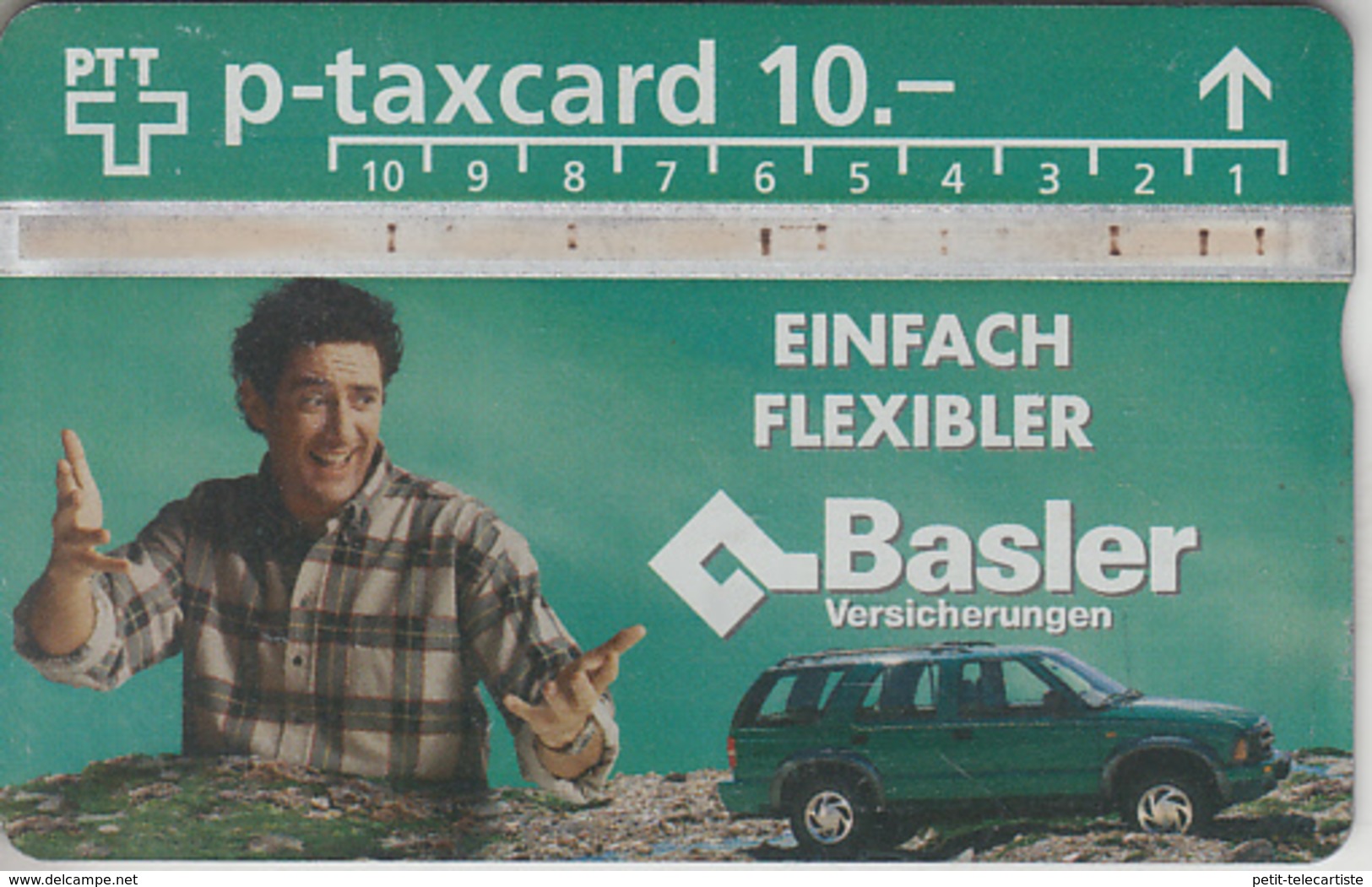 SUISSE - PHONE CARD - TAXCARD-PRIVÉE *** ASSURANCES & BASLER *** - Switzerland