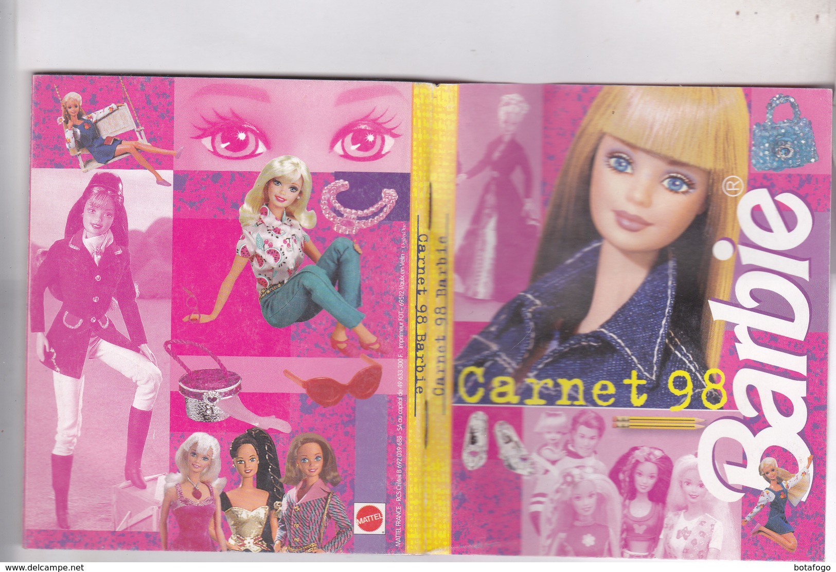 CARNET 1998   POUPEES BARBIE , - Barbie