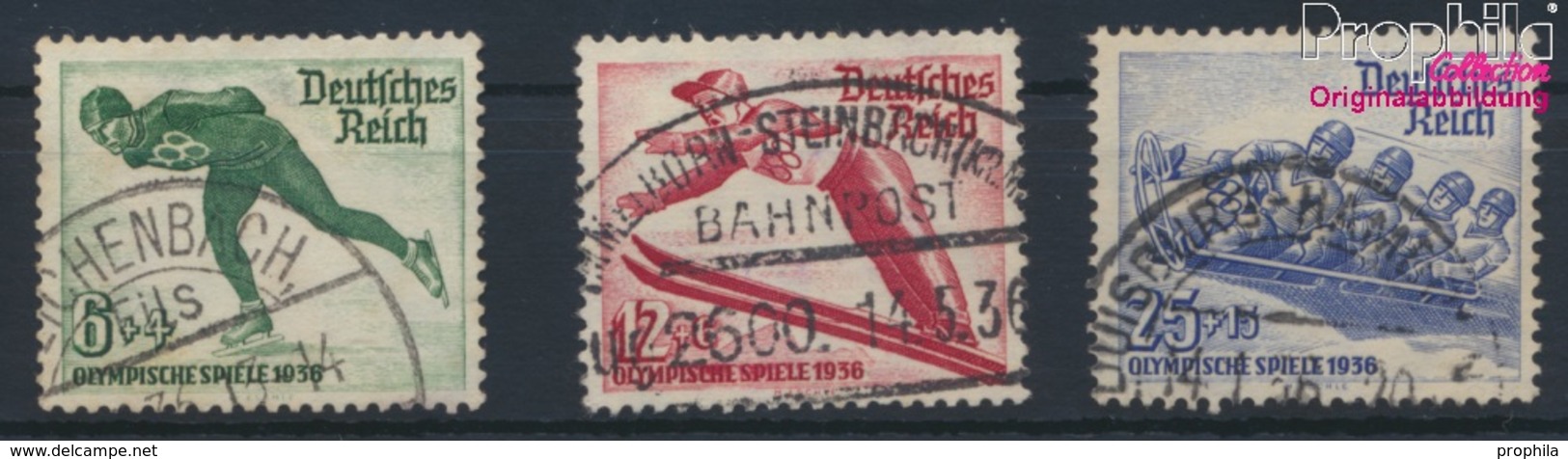 Deutsches Reich 600-602 (kompl.Ausg.) Gestempelt 1935 Olympische Winterspiele (9289649 - Gebraucht