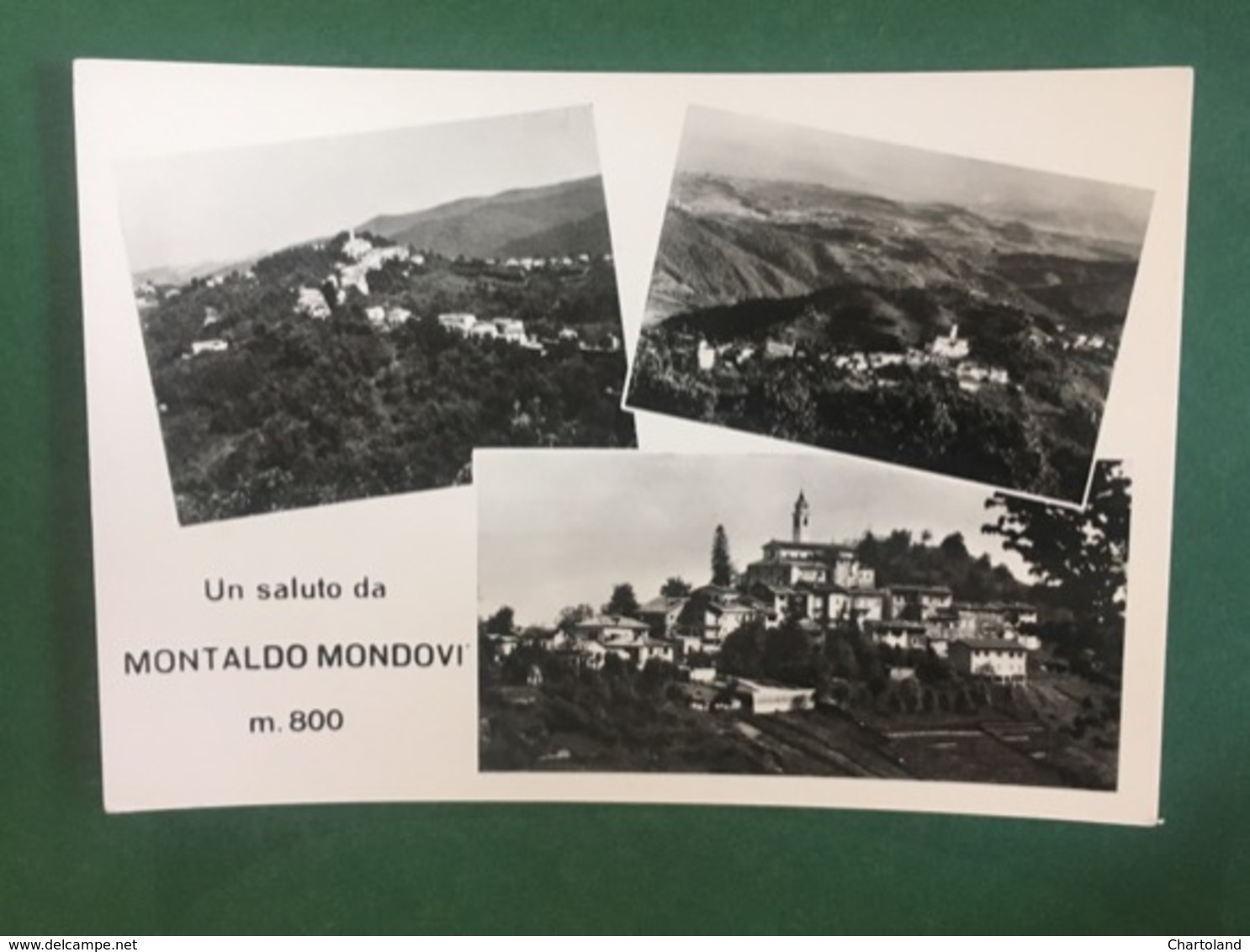 Cartolina Un Saluto Da Montaldo Mondovi M.800 - 1960 Ca. - Cuneo