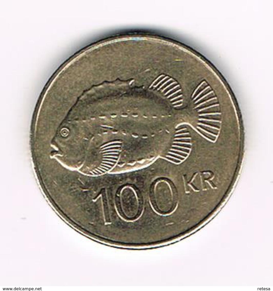 //   IJSLAND  100 KRONUR 2006 - Iceland