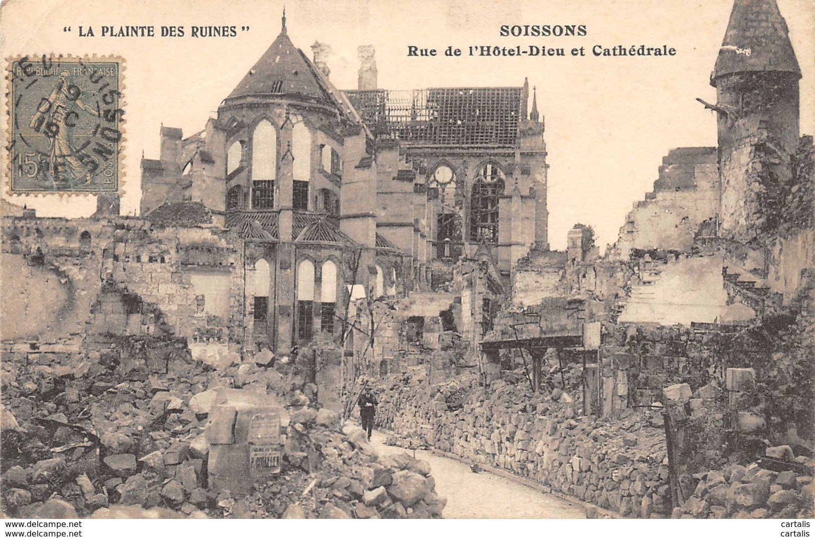 02-SOISSONS-BOMBARDEMENT-N°436-F/0003 - Soissons