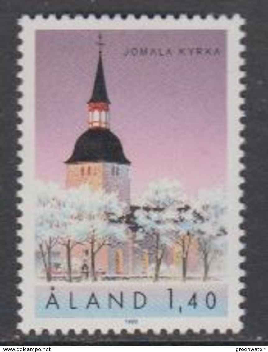 Aland 1988 Church Jomala 1v ** Mnh (43357K) - Aland