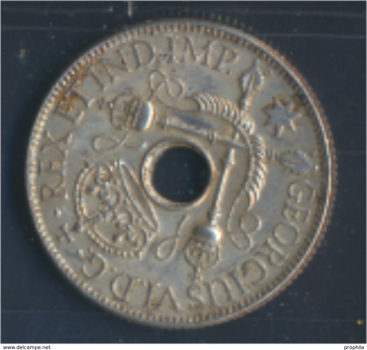 Neuguinea KM-Nr. : 8 1938 Vorzüglich Silber 1938 1 Shilling Zepter (8977160 - Papua-Neuguinea