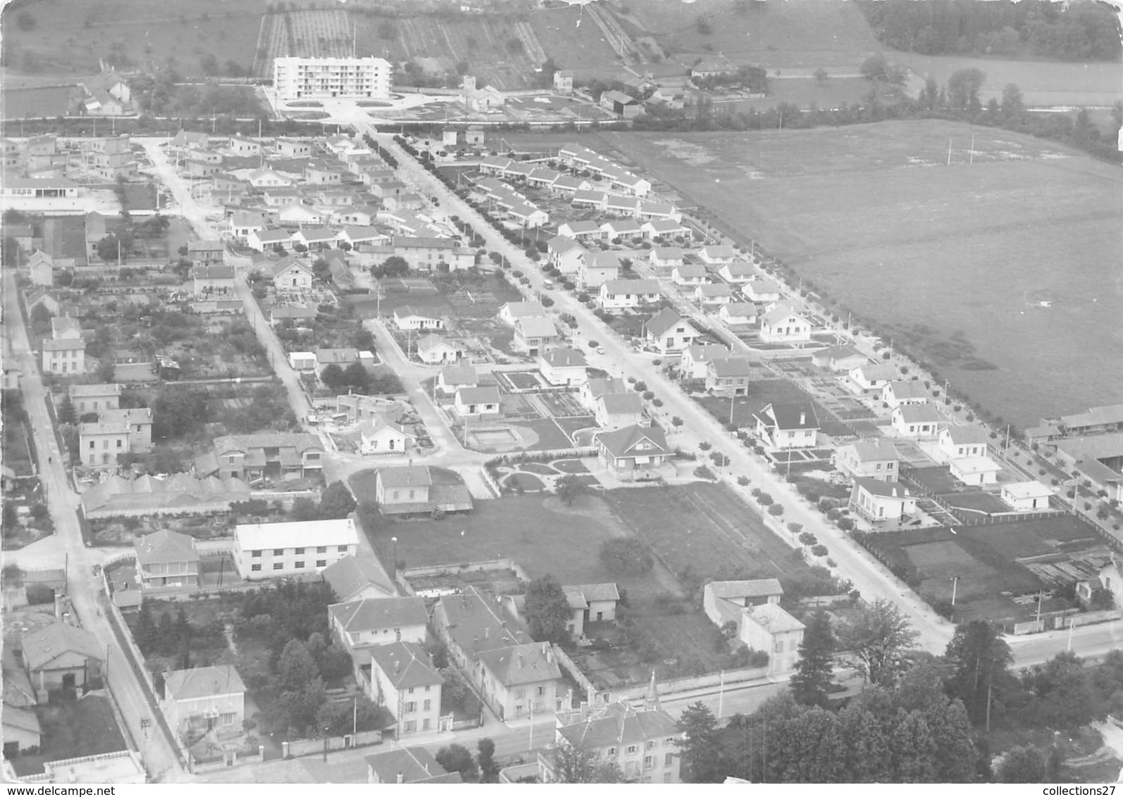 38-JALLIEU- LES NOUVELLES CITES DE PRE BENIT VUE DU CIEL - Jallieu