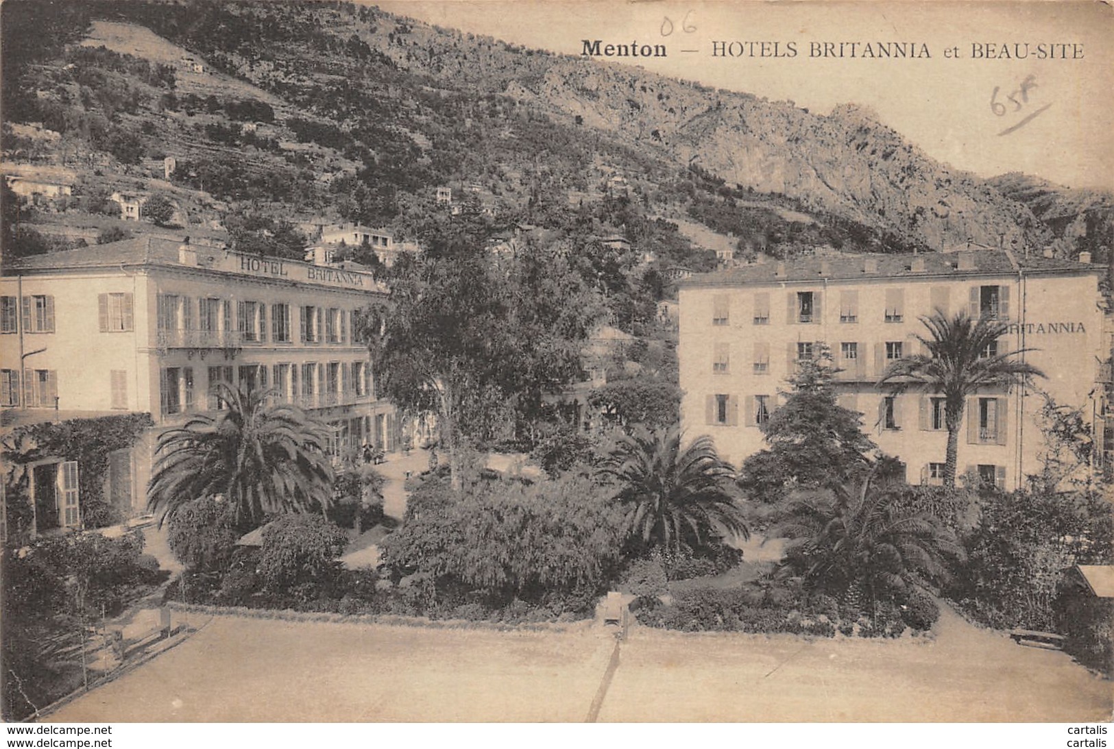 06-MENTON-N°437-C/0233 - Menton