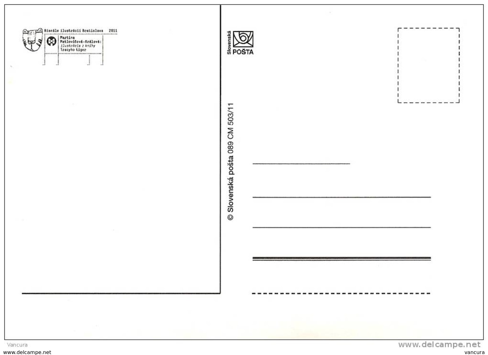 CM 503 Slovakia Biennial Of Illustrations Bratislava 2011 BIB - Raubkatzen