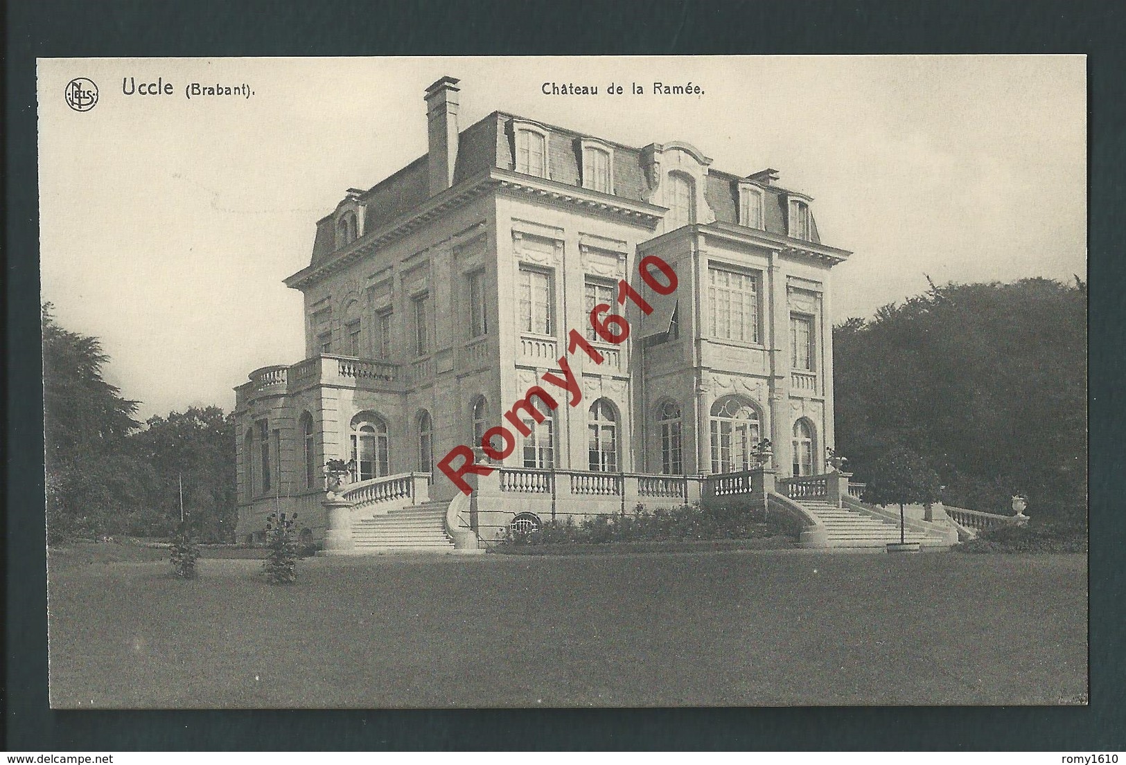 UCCLE.  Ukkel. Château De La Ramée.  Nels 260.   2 Scans. - Uccle - Ukkel