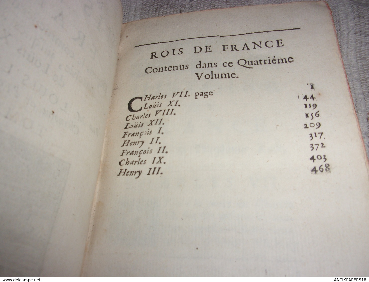 1719 BELLE RELIURE CUIR LOUIS LE GENDRE NOUVELLE HISTOIRE DE FRANCE DE CHARLES VII A HENRY III  BEL ETAT - 1701-1800