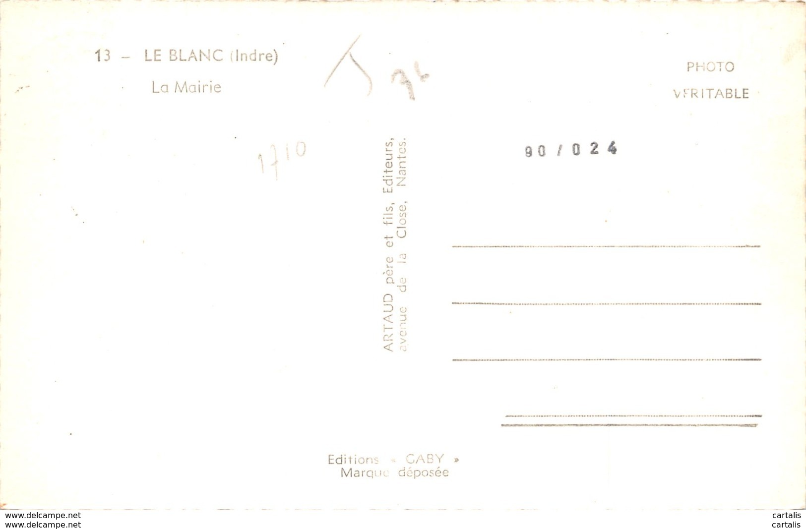 36-LE BLANC-N°442-G/0087 - Le Blanc