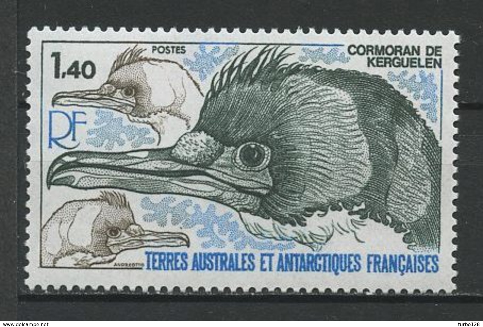 TAAF 1978  N° 78 ** Neuf  MNH Superbe C 2,30 € Faune Oiseaux Cormoran De Kerguelen Birds Animaux - Neufs