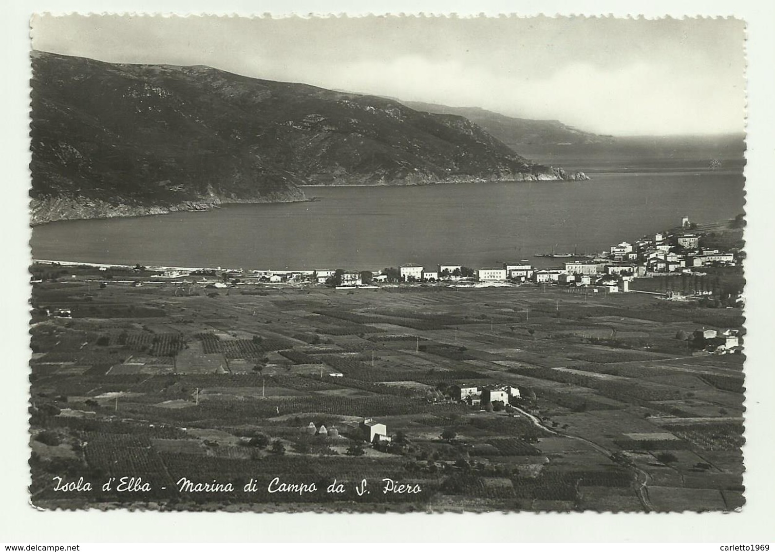 MARINA DI CAMPO DA S.PIETRO -   VIAGGIATA FG - Livorno