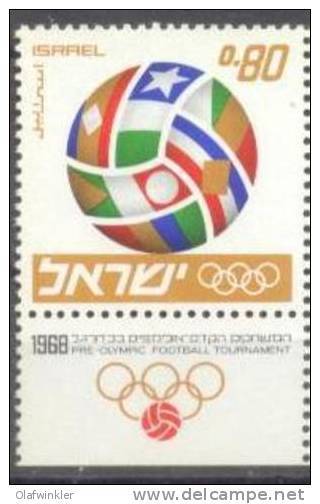 1968 Football Tournament Bale 397 / Sc 361 / Mi 416 TAB MNH/neuf/postfrisch [gra] - Ongebruikt (met Tabs)