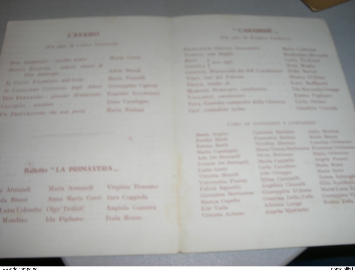 DEPLIANT 1928 EDUCATORIO DUCHESSA ISABELLA TORINO - Programs