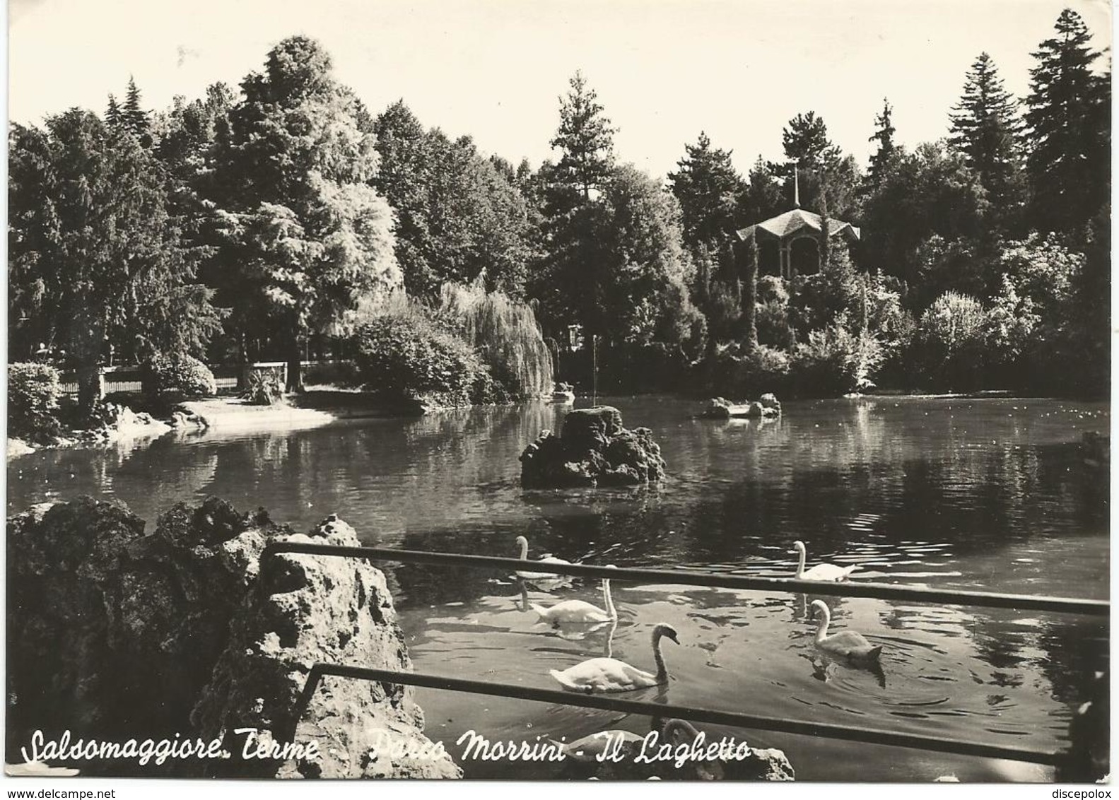 W3714 Salsomaggiore Terme (Parma) - Parco Morrini - Il Laghetto / Viaggiata - Sonstige & Ohne Zuordnung