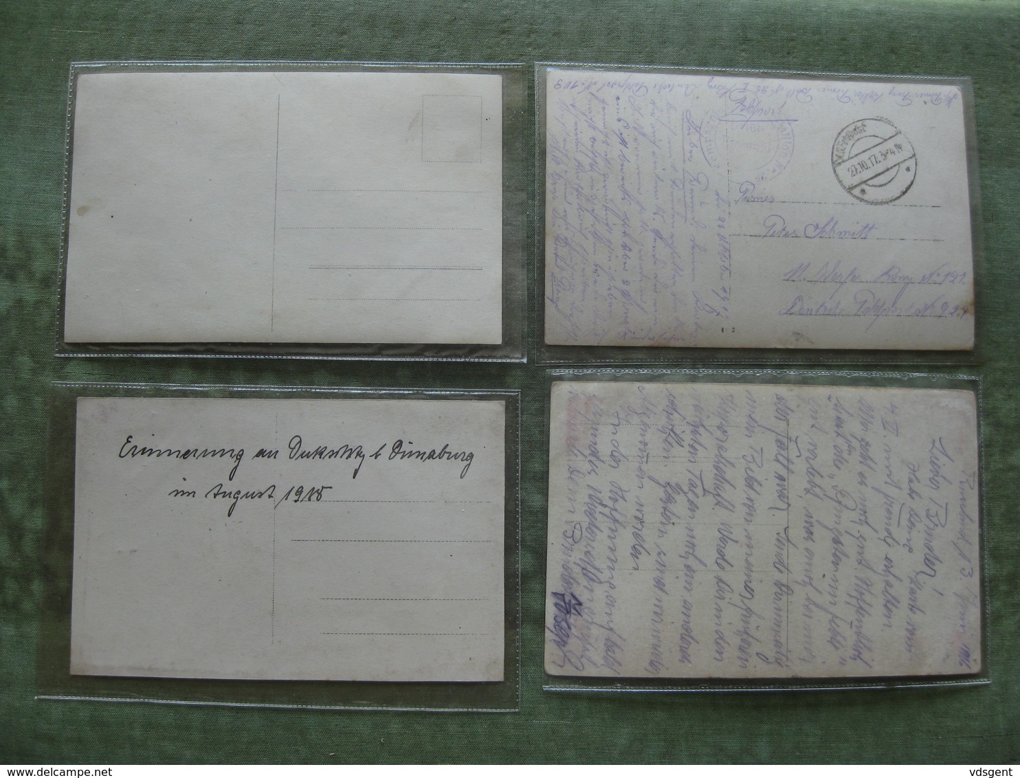 MILITARIA - Lot de correspondance militaire, cpa & cartes photo