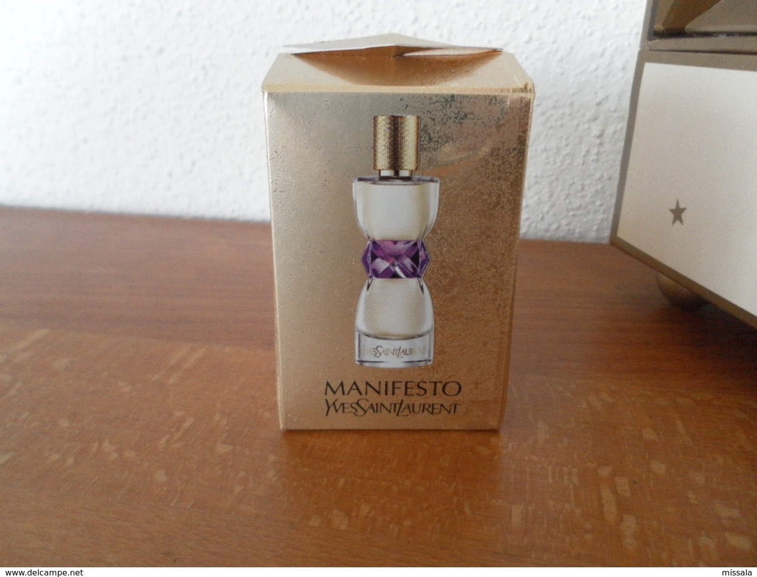 ACHAT IMMEDIAT;;;;MINIATURE MANIFESTO  NOËL 2013 - YVES SAINT-LAURENT - 7,5 ML EAU DE PARFUM - Miniatures Womens' Fragrances (in Box)