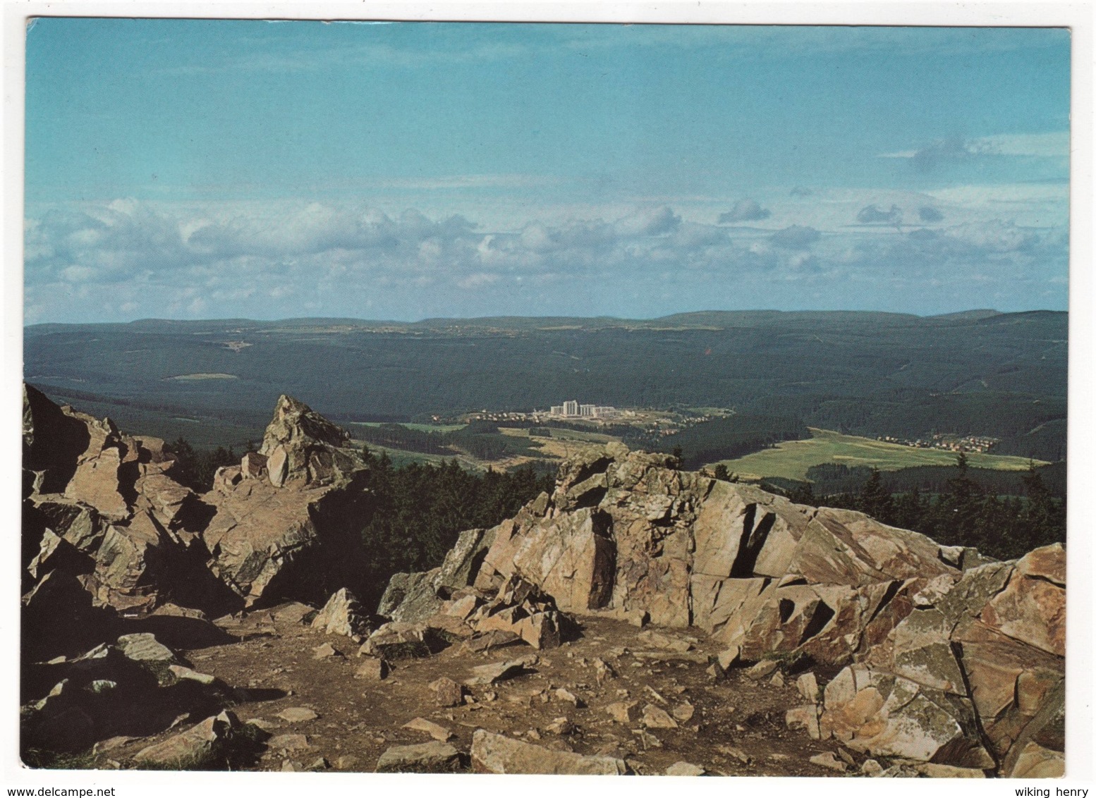 Altenau - Blick Von Der Wolfswarte Auf Altenau - Altenau