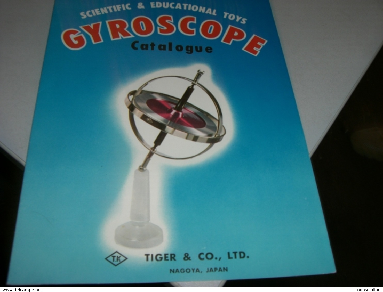 DEPLIANT GYROSCOPE CATALOGUE - Giocattoli Antichi